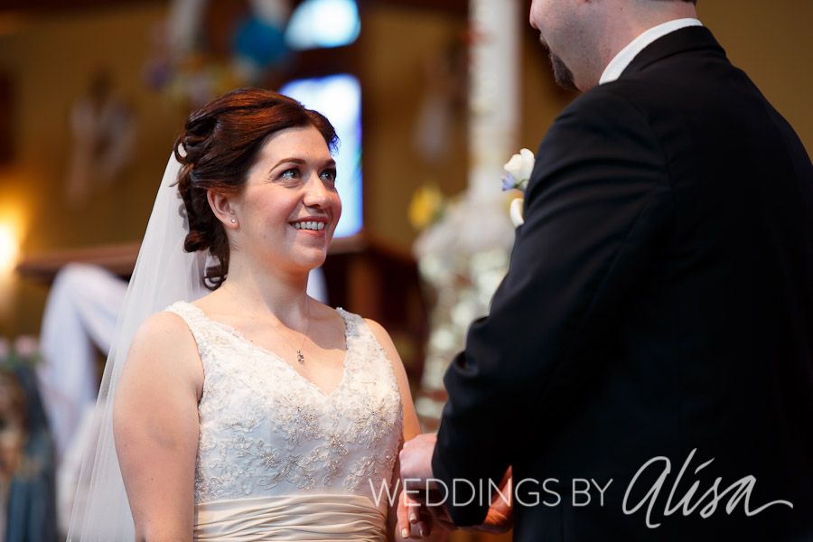 st-bonaventure-pittsburgh-wedding-photographer-photos-ceremony-22 Beautiful Bride saying her vows at wedding in Pittsburgh